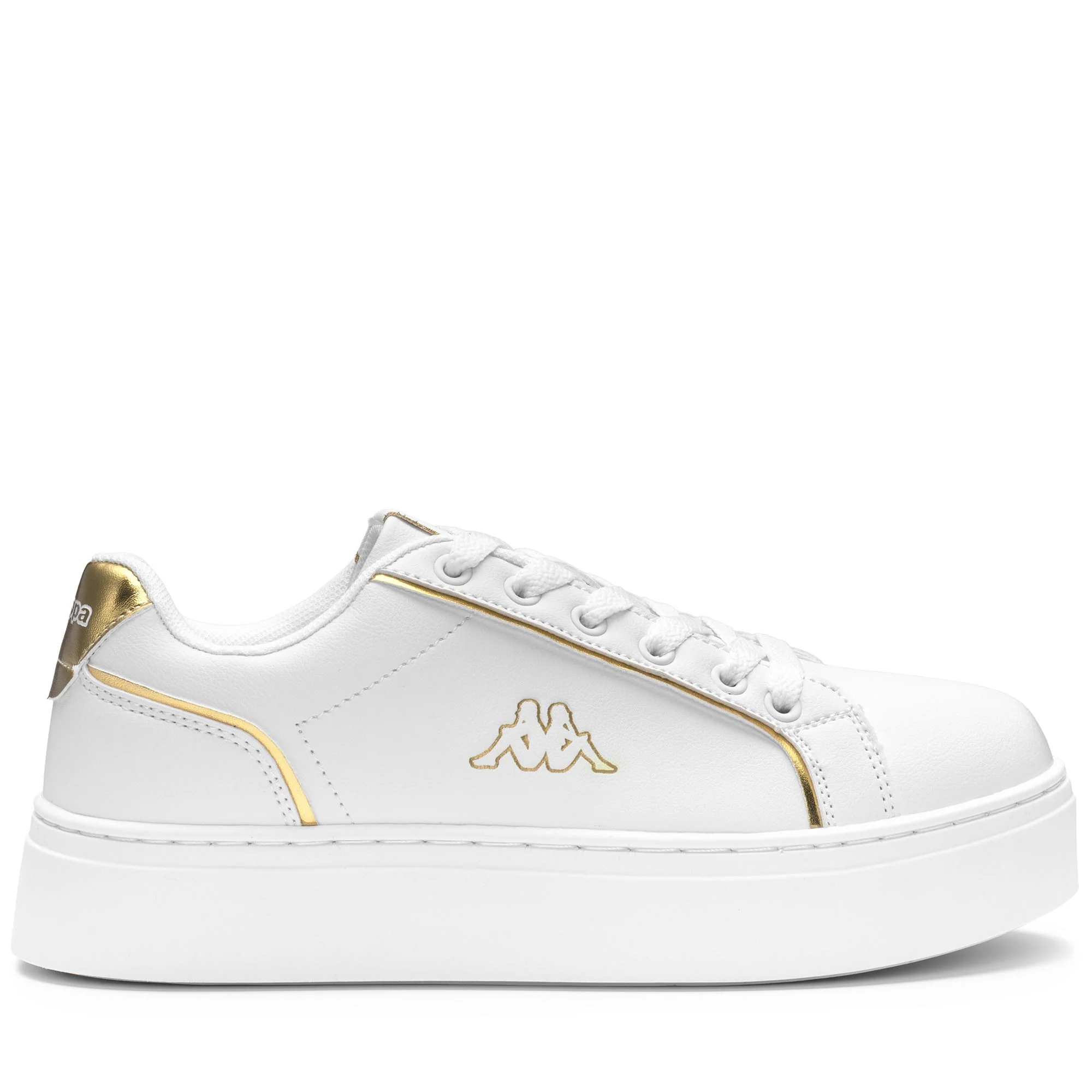 LOGO MARIBEL - Sneakers - Low Cut - Woman - WHITE-YELLOW GOLD RICH - Image 3