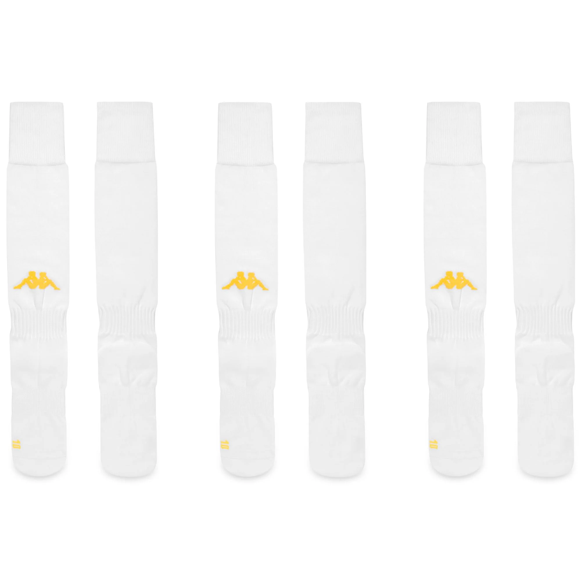 KAPPA4FOOTBALL PENAO 3PACK - Socks - Knee High Sock - Man - WHITE-YELLOW CHROME - Image 2