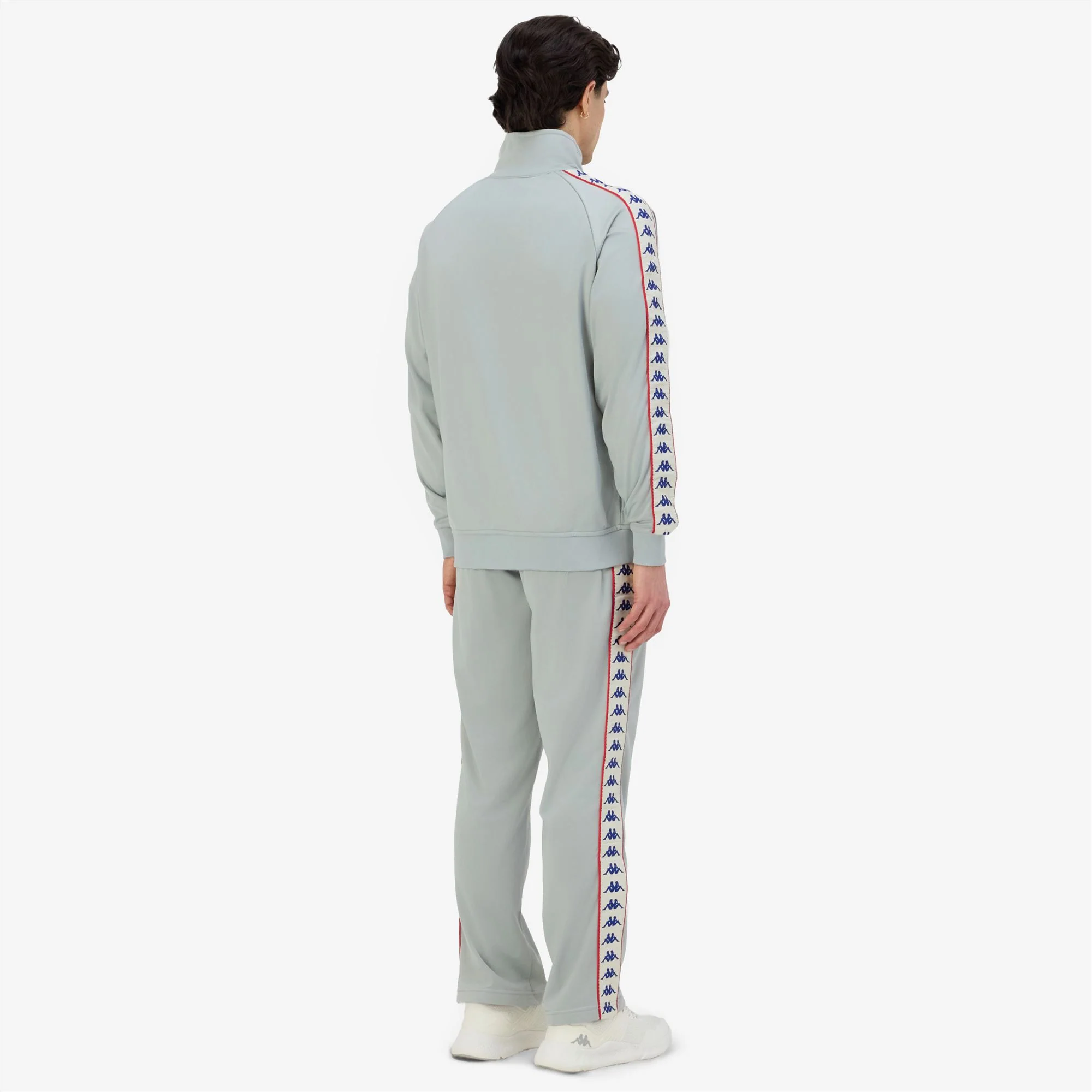 222 BANDA DUEDUEDUE - Sport Suits - TRACKSUIT - Man - GREY-WHITE ANTIQUE-RED - Image 6