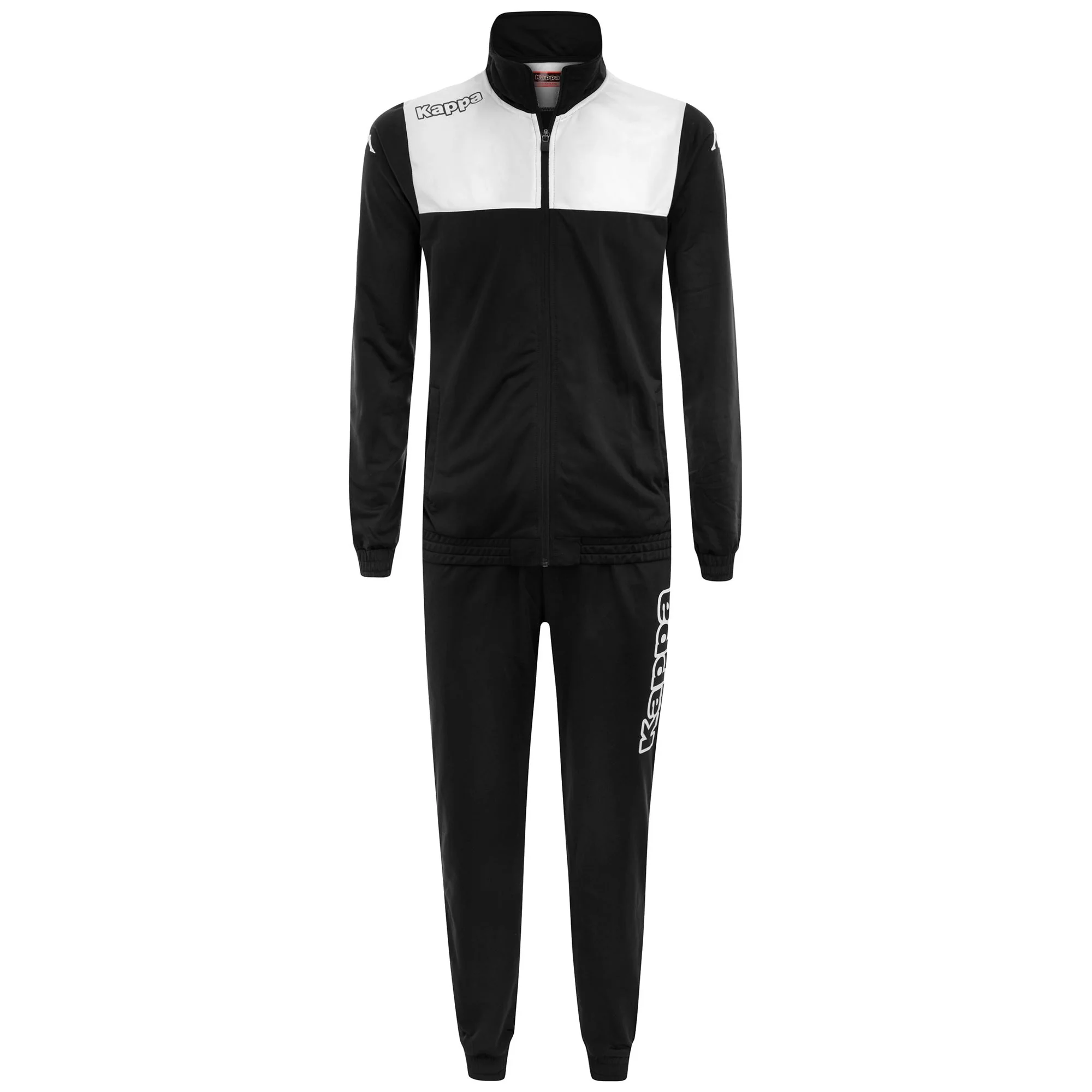 KAPPA4FOOTBALL ALFON - Sport Suits - TRACKSUIT - Man - BLACK-WHITE