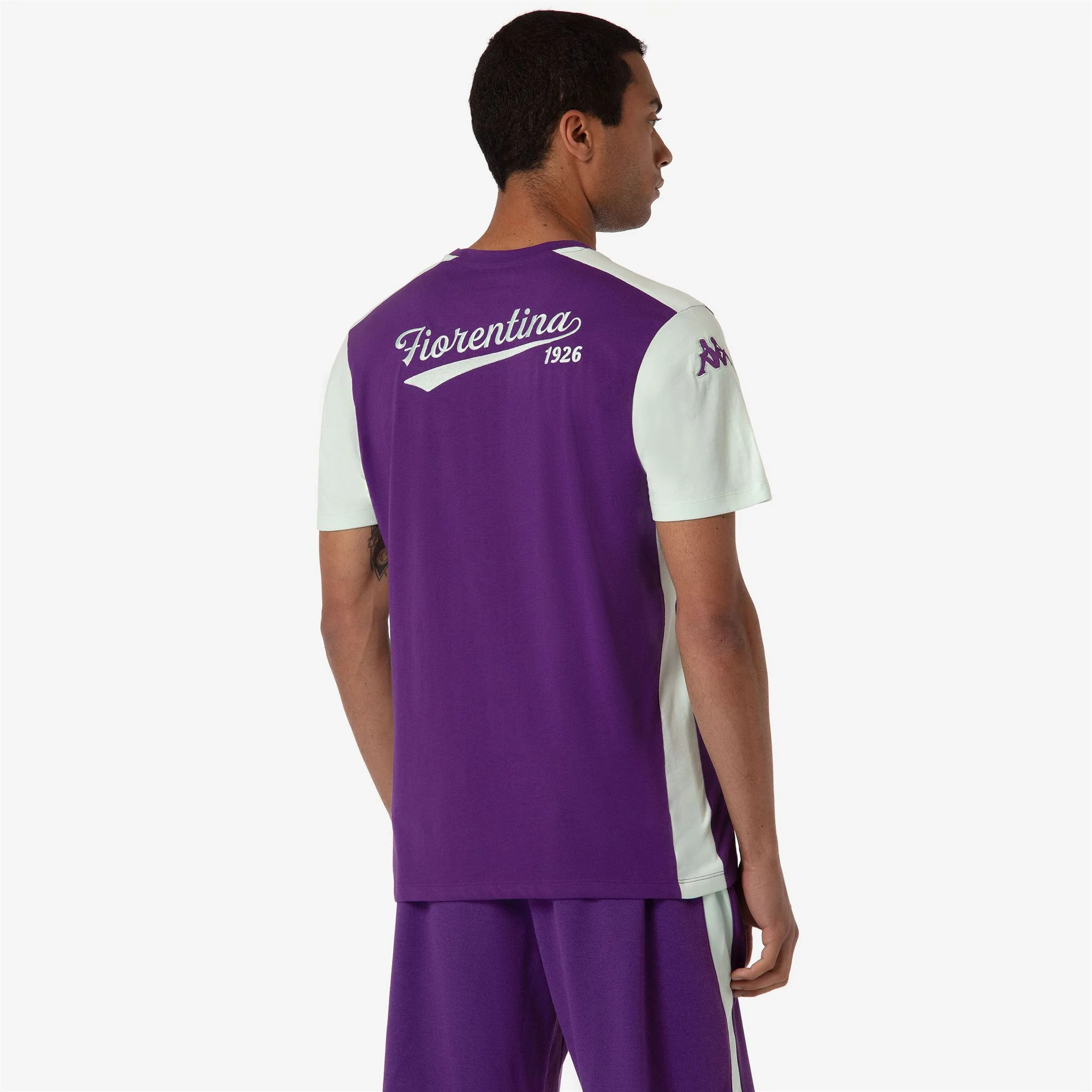 AYBAT 8 FIORENTINA - T-ShirtsTop - T-Shirt - Man - VIOLET INDIGO-GREEN WATER - Image 7