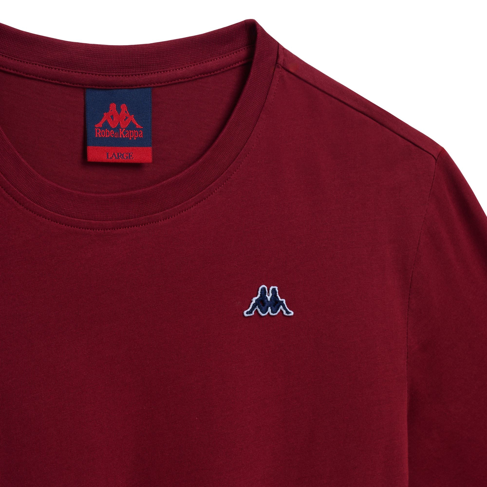 JUDE - T-ShirtsTop - T-Shirt - Man - RED POMEGRANATE-BLUE NAVY - Image 3