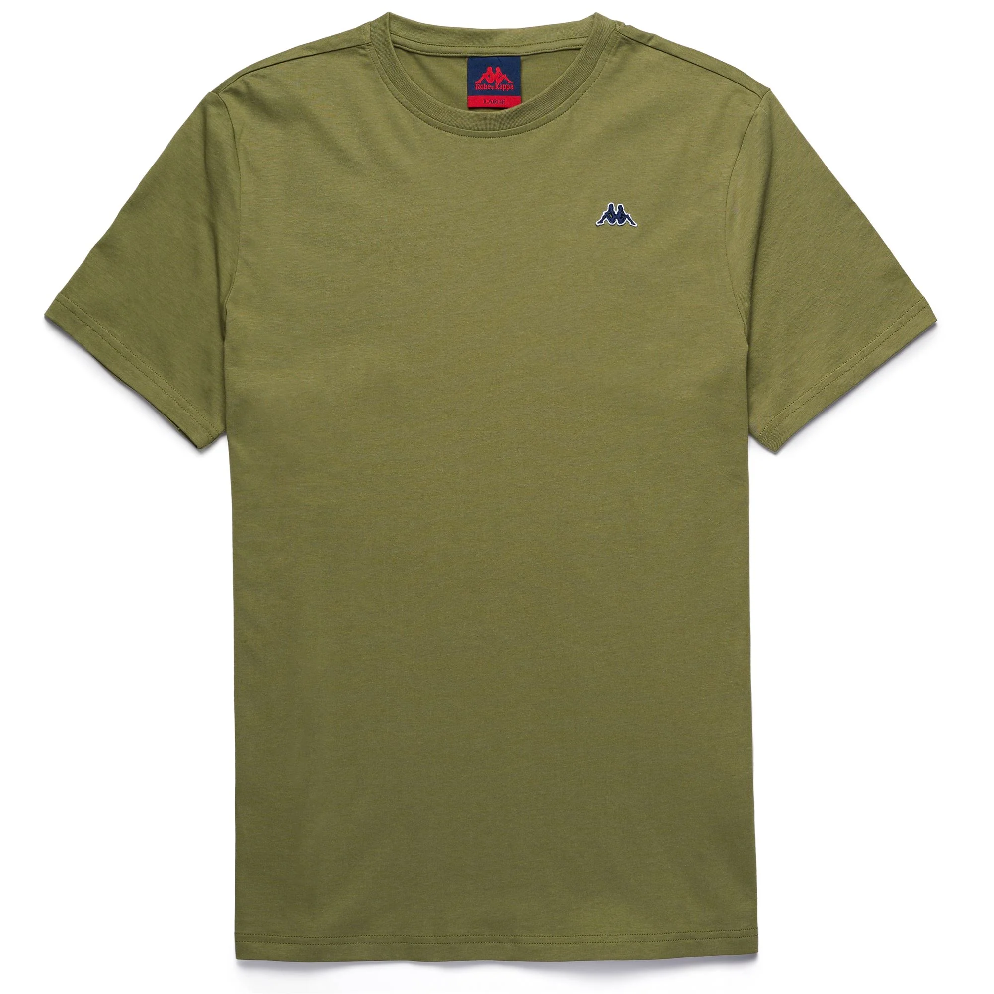 LUC - T-ShirtsTop - T-Shirt - Man - GREEN OLIVINE-BLUE NAVY