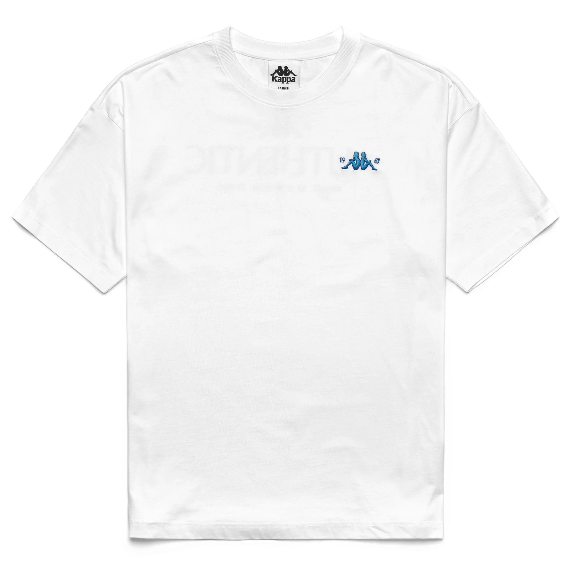 NHAMAK - T-Shirts & Top - T-Shirt - Man - White-Blue Sea - Image 2