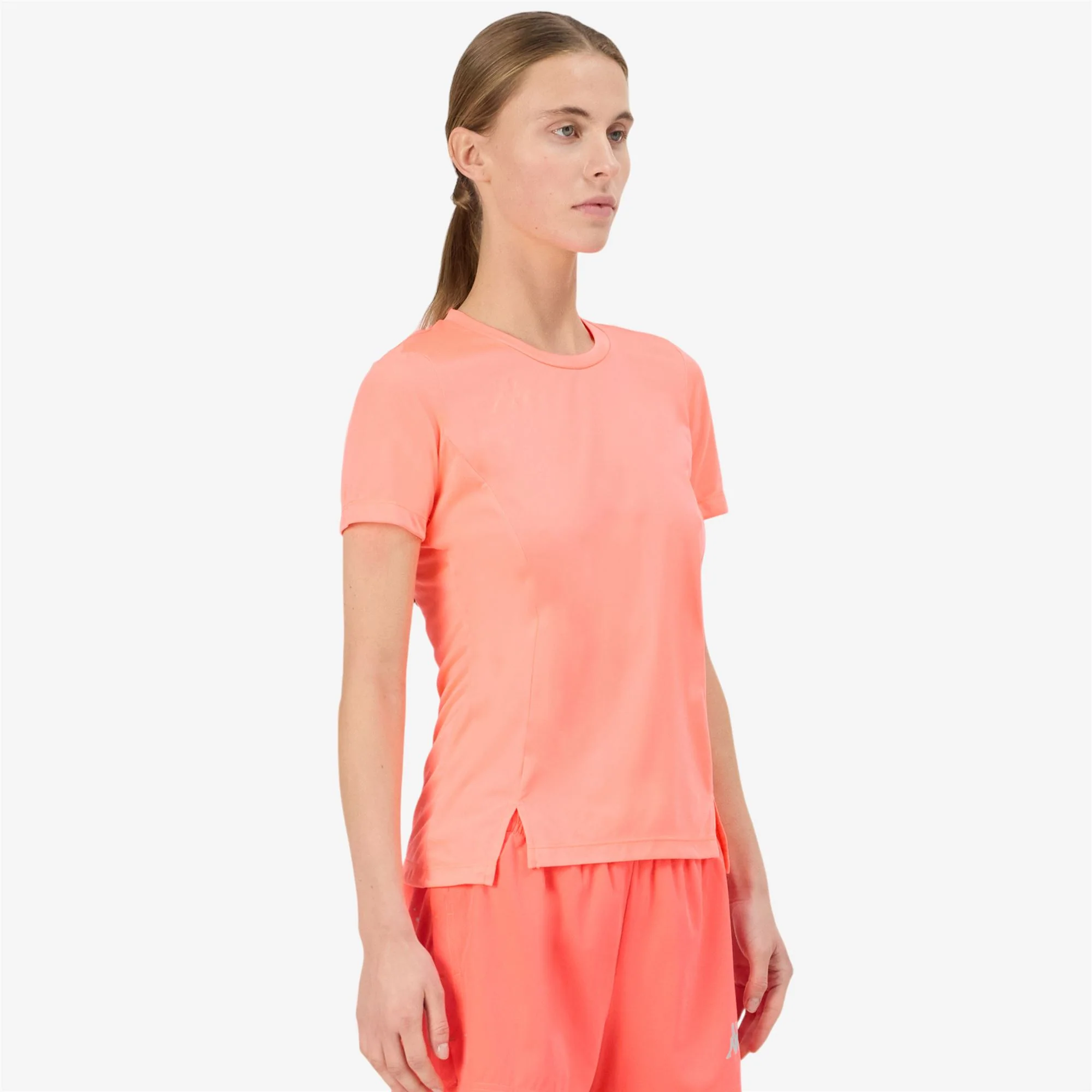 ERIA - T-ShirtsTop - T-Shirt - Woman - NEON CORAL - Image 6