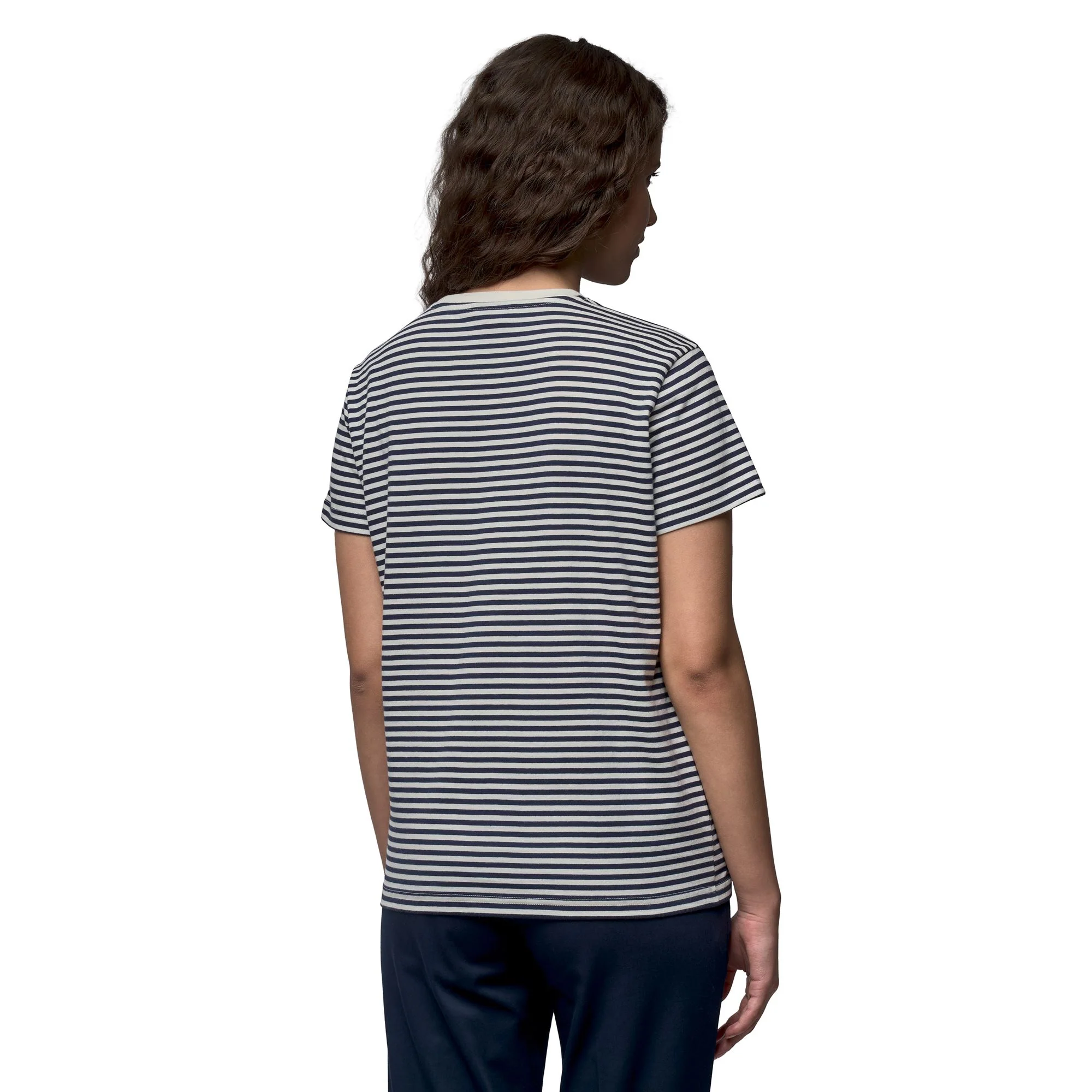 ESTELA - T-ShirtsTop - T-Shirt - Woman - WHITE CLOUD-BLUE IRIS